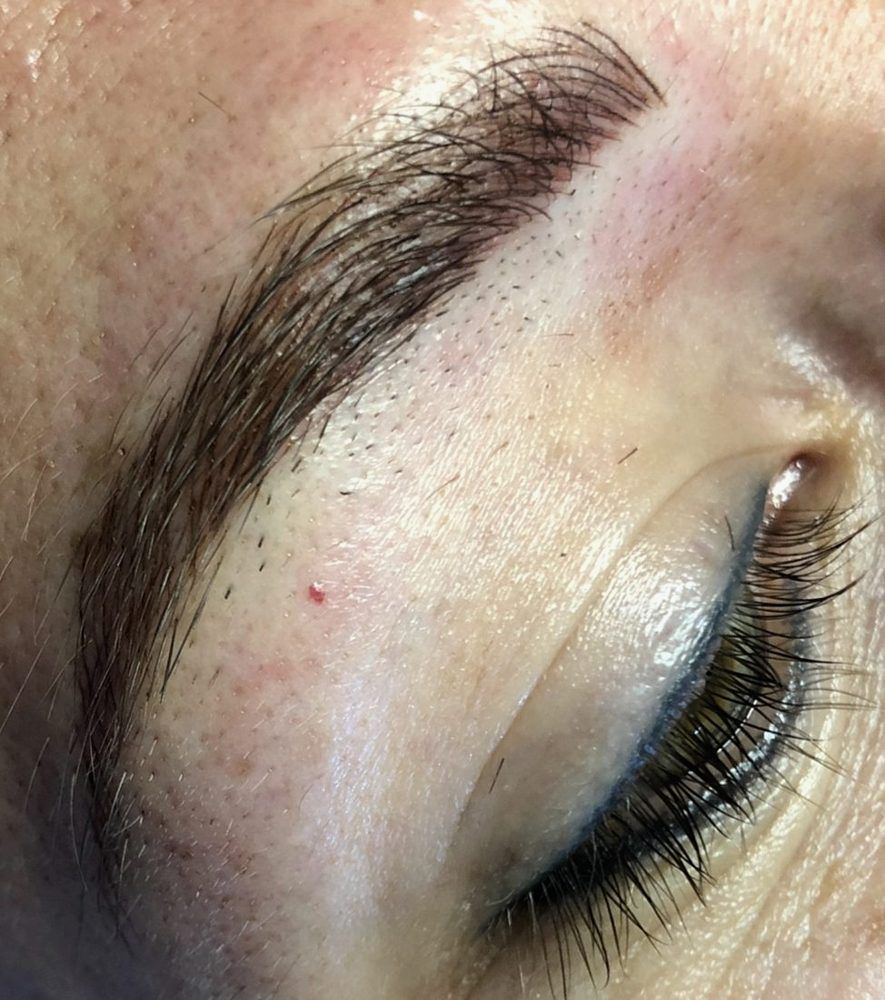 Hair-stroke detail by Elnari, permanent makeup Pretoria